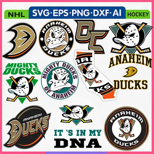 Anaheim Ducks SVG for Cricut